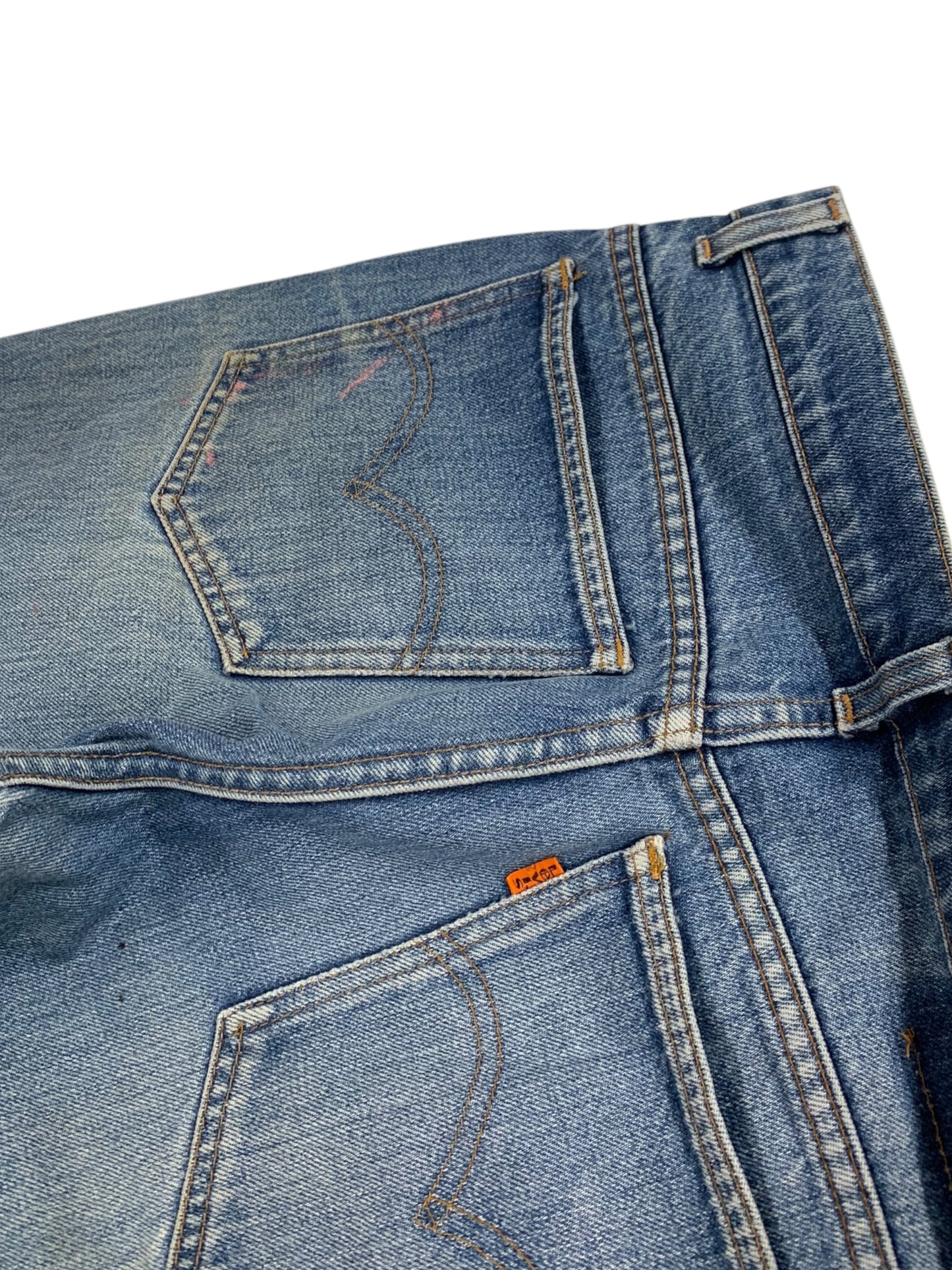 Vintage Orange Tab Levis 1987 ( W31)