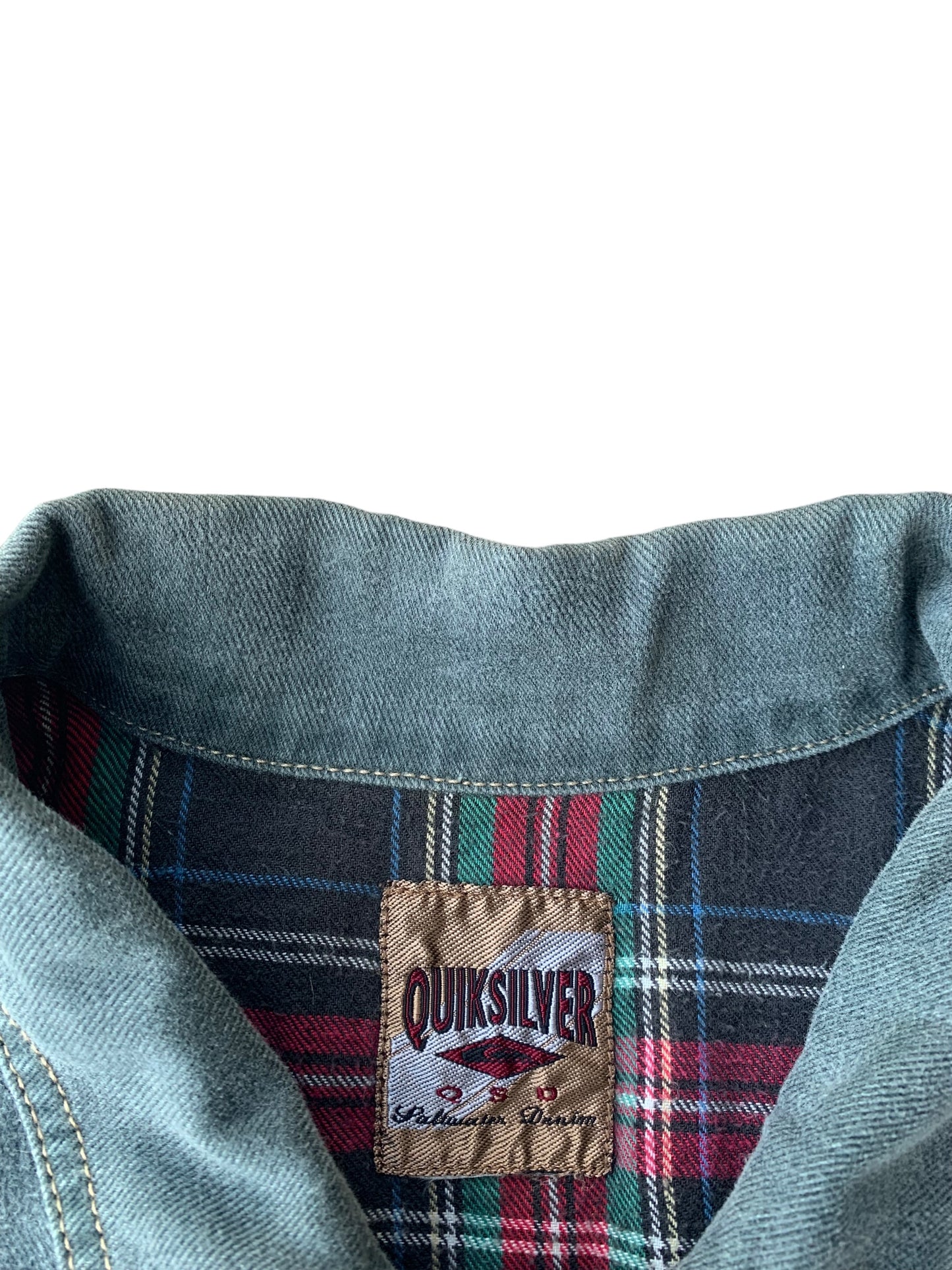 Vintage Quiksilver Denim Jacket ( L )