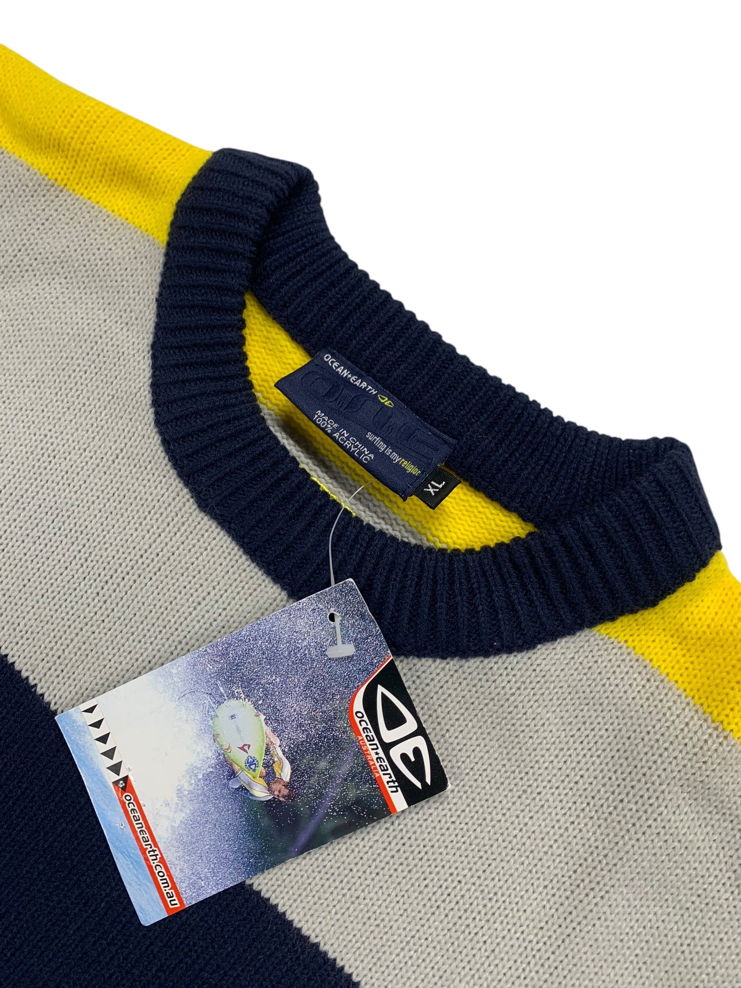 Vintage Ocean+Earth Jumper with Tags (XL )