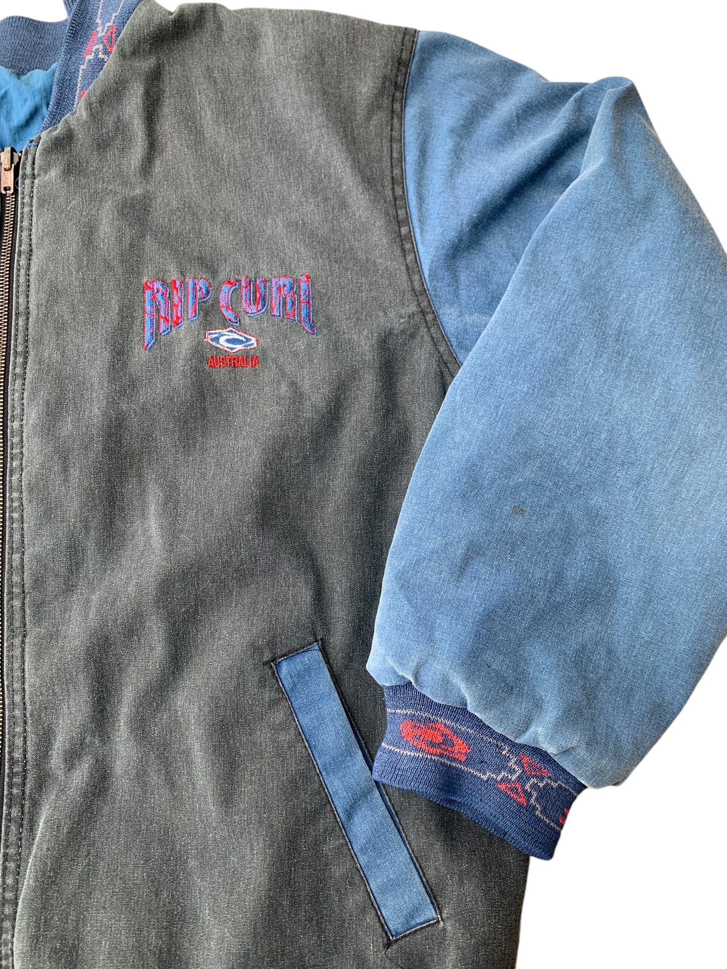 Vintage Rip Curl Reversible Jacket (M)